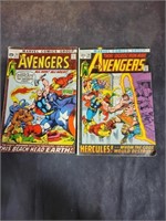 Pair of Vintage Avengers Comic Books 93,99