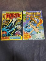 Pair of Vintage Fantastic Four Comic Books 103,123