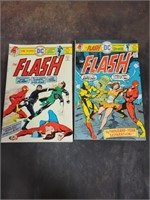 Pair of Vintage Flash Comic Books