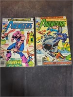 Pair of Vintage Avengers Comic Books 189,190