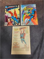Lot of Vintage Superman Comic Books