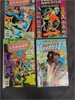 Lot of Vintage Justice League America Comic Books