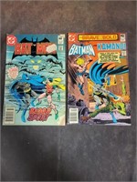 Pair of Vintage Batman Comic Books