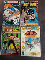 Lot of Vintage Batman Comic Books