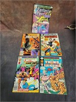 Lot of Vintage Comic Books Thing, Hex, Invaders,