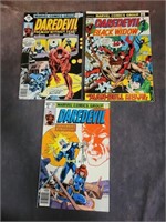 Lot of Vintage Marvel Daredevil Comic Books