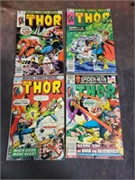 Lot of Vintage Thor Marvel Comic Books