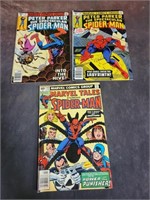 Lot of Marvel Vintage Spiderman Comic Books
