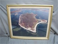 Framed Aerial Photo Of Fairhaven West Isle