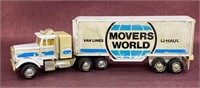 Vintage Clover Semi Truck Trailer Movers World
