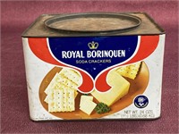 Vintage Royal Borinquen Soda Crackers tin, 8