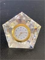 Marcel Quartz Crystal Table Clock Needs Battery