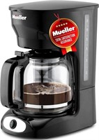 Mueller 12-Cup Drip Coffee Maker  Auto Warm