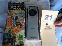 Realistic #TRC082 three channel walkie-talkie