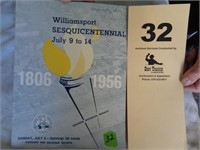 Williamsport Sesquicentennial (1806-1956) program