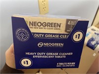 neogreen 6 packs 4 tablets per pack degreaser