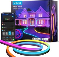 $130  Govee Outdoor Neon Rope Lights  32.8ft RGBIC