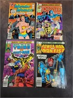 Lot of Vintage Marvel, DC Comics Wonder Woman,