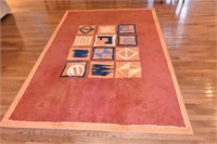 AXION CARPET MADE IN BELGIUM APPROX 8'X5'