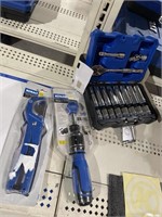 Kobalt tool set. pipe cutter 13-in-1 screwdriver