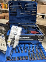 Kobt Large Tool Box & 13-in-1 Screwdriver.