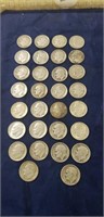 (30) Assorted Silver Dimes
