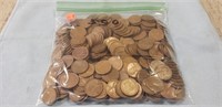 (300) Unsearched Wheat Pennies