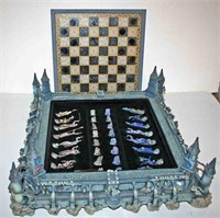 Excellent Guardians Of The Fortress Chess Set By