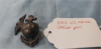 (1) WWI U.S. Marine Collar Pin