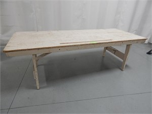 Large work table; approx. 96"x36"x30"H