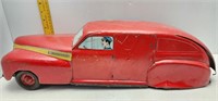 1940s PRESSED STEEL WYANDOTTE CADILLAC DELIVERY