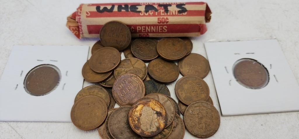 MISC. WHEAT PENNY LOT