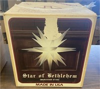 STAR OF BETHLEHEM IN BOX / MORAVIAN  / SHIPS