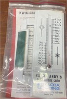 THERMOMETER WITH OTHER ITEMS / SHIPS