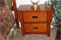 2 Wooden Night Stands