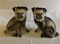 Ceramic Dog Figurines (2)
