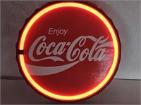 COOL NEON LIKE LIGHT-UP COCA COLA SIGN-ELECTRIC ..