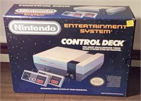 Nintendo NES system in box