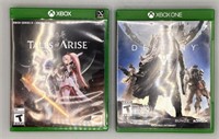 2 Xbox games Destiny +