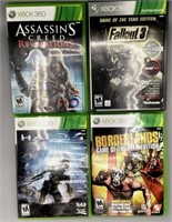 4 Xbox 360 games Halo 4, Fallout 3