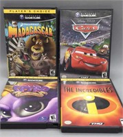 Nintendo Gamecube-Madagascar, Cars, Spyro+