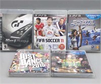 PS3 Games-Gran Turismo, Soccer, Sports, Just