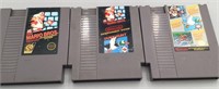 NES games - 3 Super Mario, Duck hunter