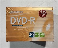 Memorex 10 pack DVD R