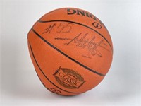 Dikembe Mutombo Autographed Basketball with COA