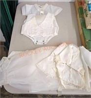 Vintage infant christening set by small world