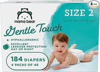 Mama Bear Gentle Touch Diapers Size 2 $34