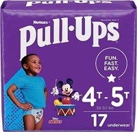 Pull-Ups Boys Potty Training Pants 4T-5T $13