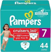Pampers Size 7 Diapers  44 ct $29