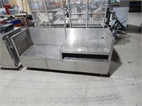76"x24x36" Stainless steel  equipment stand